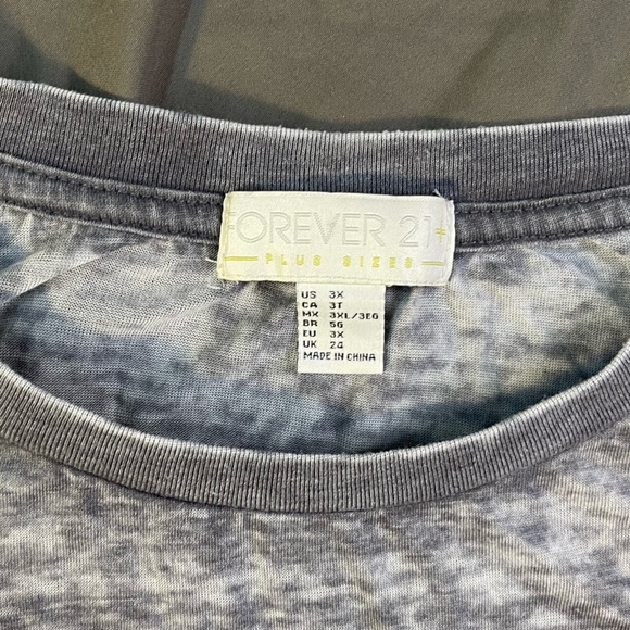 Forever 21 Burnout Graphic Ski Colorado Bodysuit 3X - Picture 3 of 3